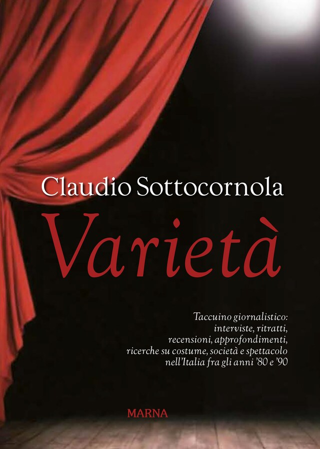 Portada de libro para Varietà