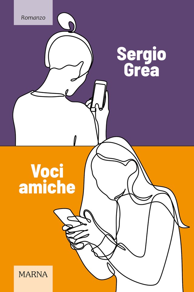 Buchcover für Voci amiche