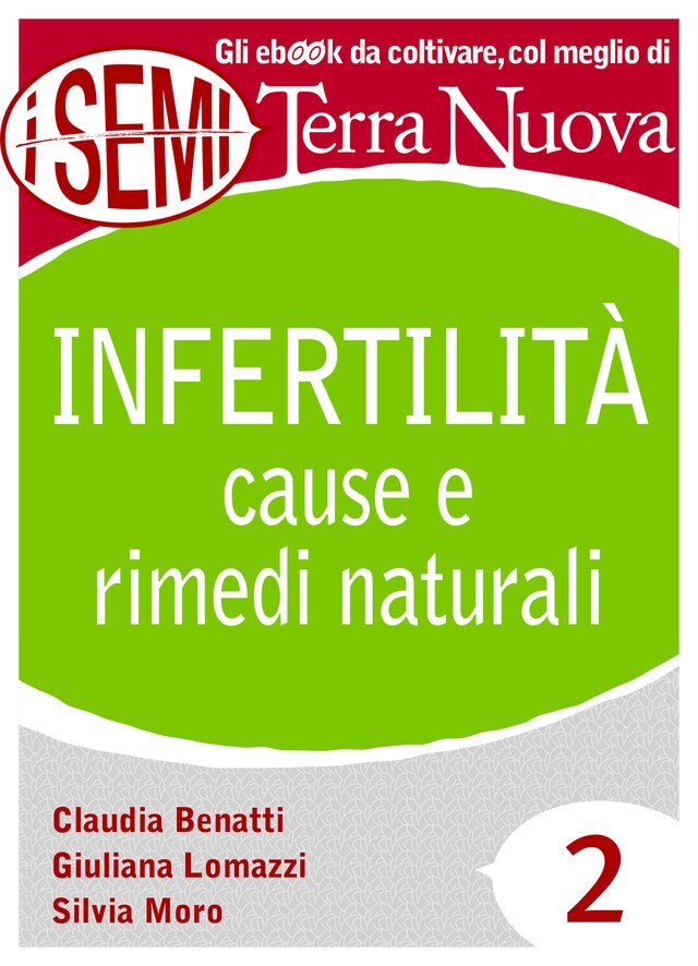 Buchcover für Infertilità: cause e rimedi naturali