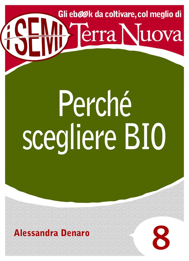 Buchcover für Perché scegliere Bio