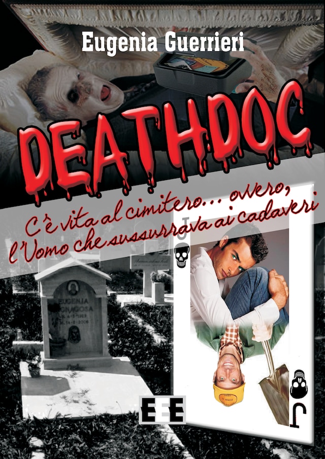 Book cover for Deathdoc. C'è vita al cimitero