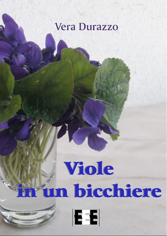 Copertina del libro per Viole in un bicchiere