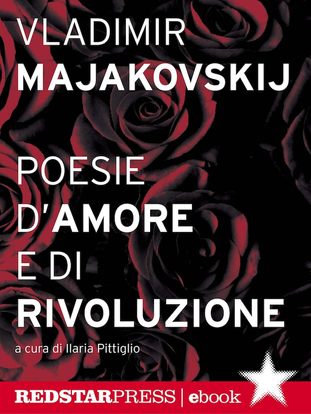 Boekomslag van Majakovskij. Poesie d’amore e di rivoluzione