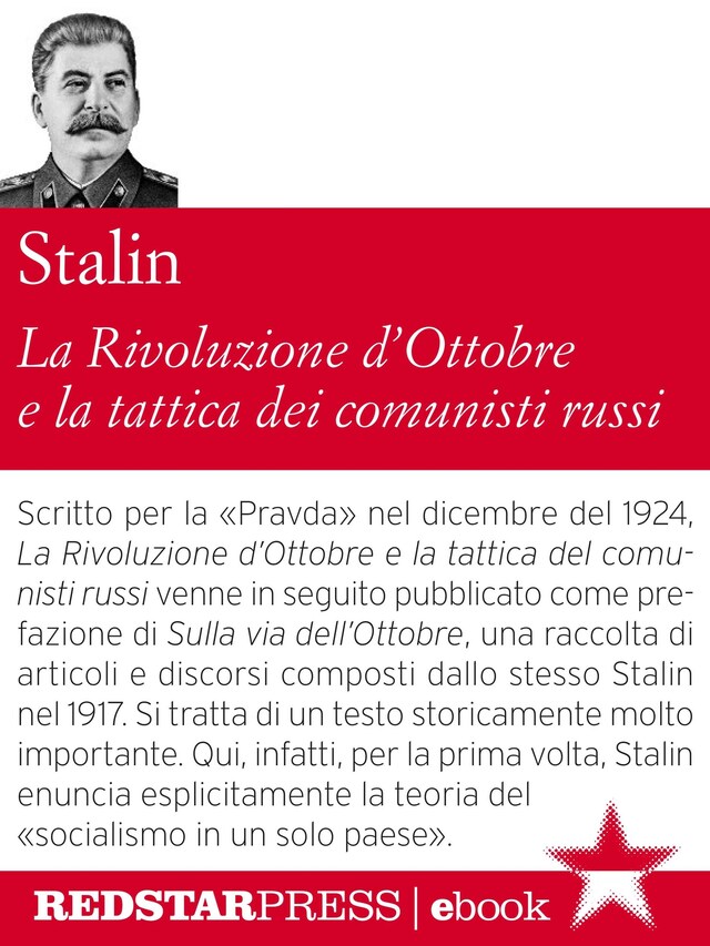 Boekomslag van La Rivoluzione d'Ottobre e la tattica dei comunisti russi