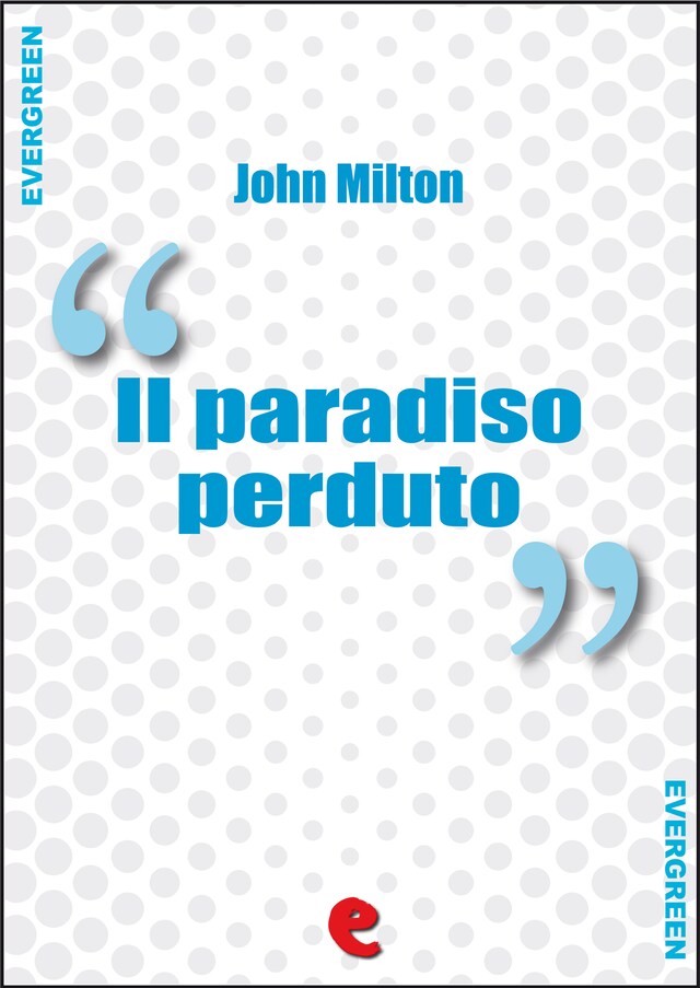 Portada de libro para Il Paradiso Perduto