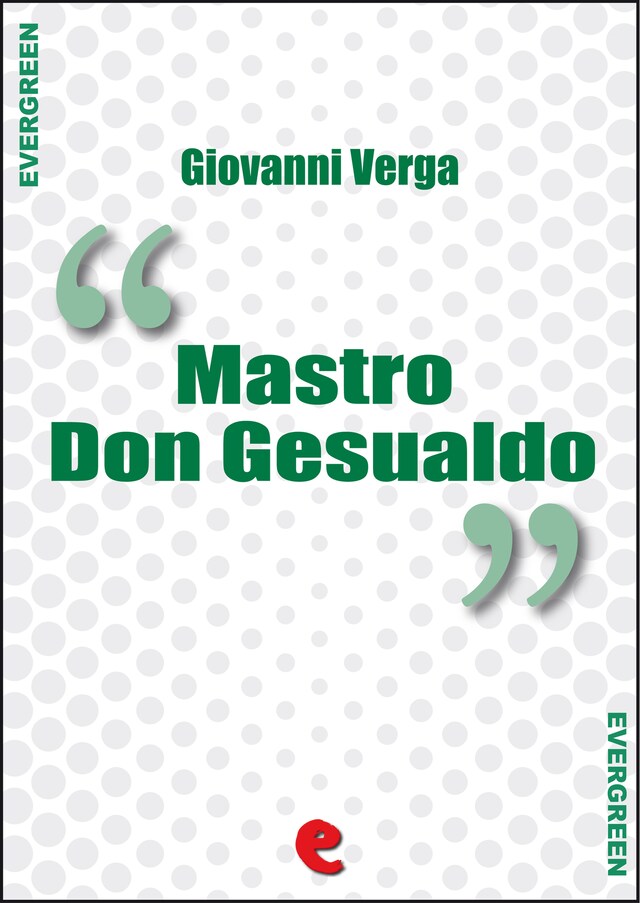 Couverture de livre pour Mastro Don Gesualdo