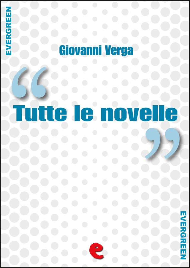 Buchcover für Tutte le Novelle
