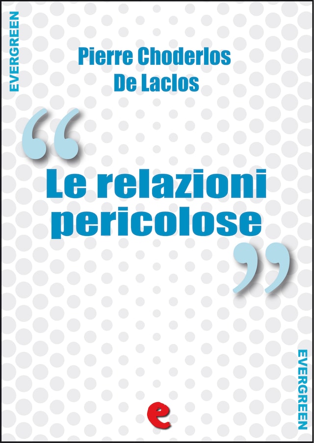 Buchcover für Le Relazioni Pericolose
