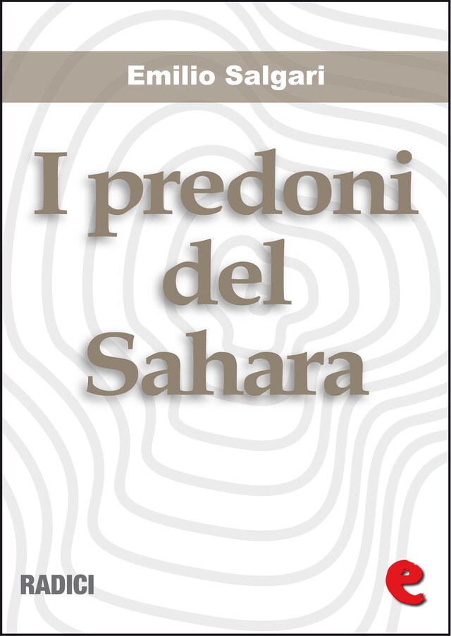 Copertina del libro per I Predoni del Sahara