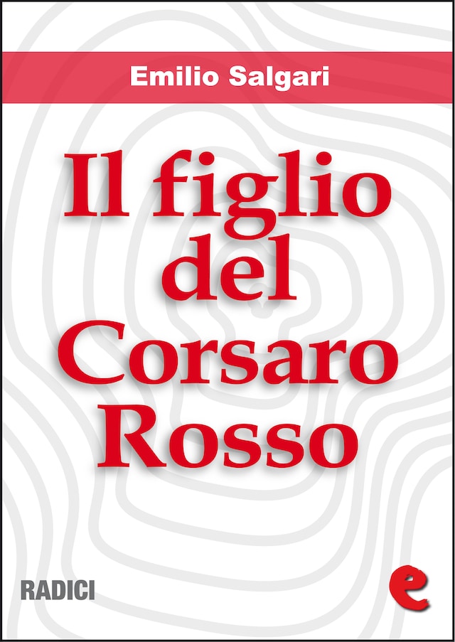 Kirjankansi teokselle Il Figlio del Corsaro Rosso