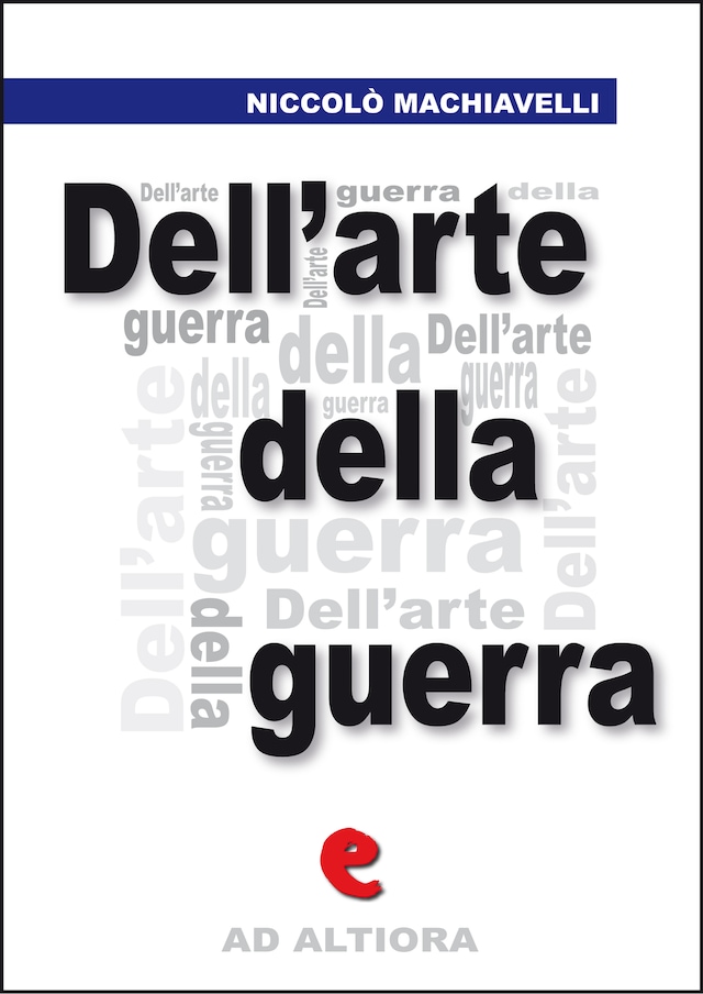 Book cover for Dell'Arte della Guerra