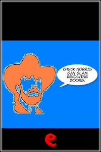 Chuck Norris can slam revolving doors.