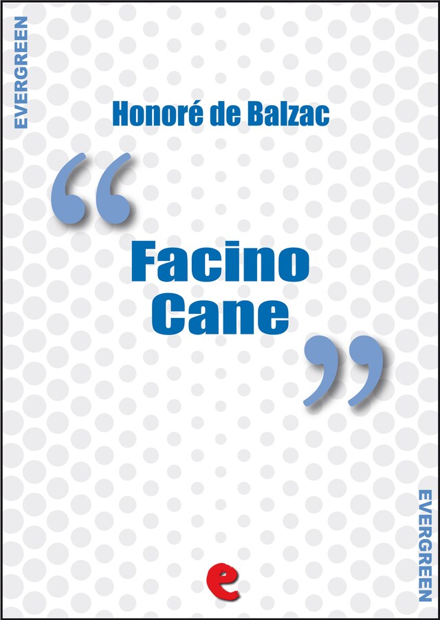 Buchcover für Facino Cane