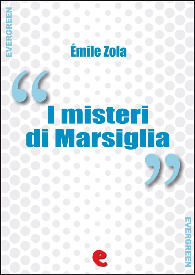 Kirjankansi teokselle I Misteri di Marsiglia