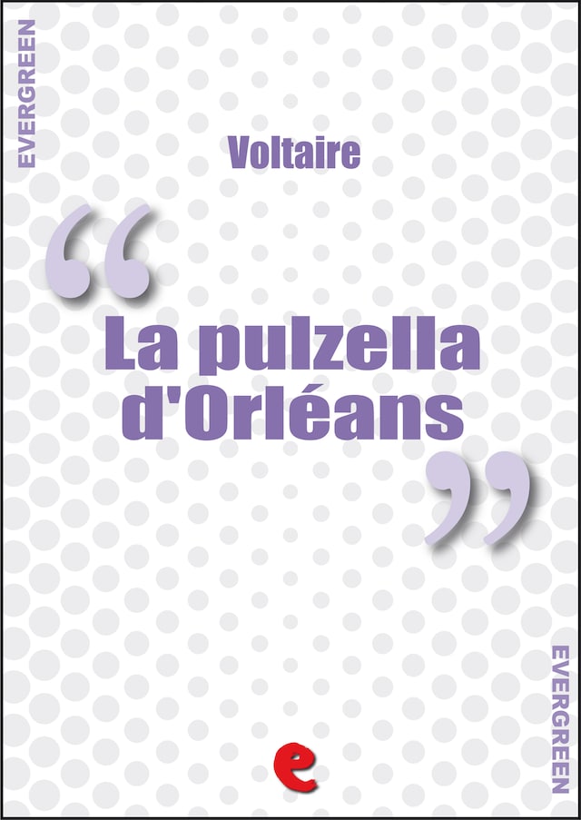 Okładka książki dla La Pulzella d'Orléans