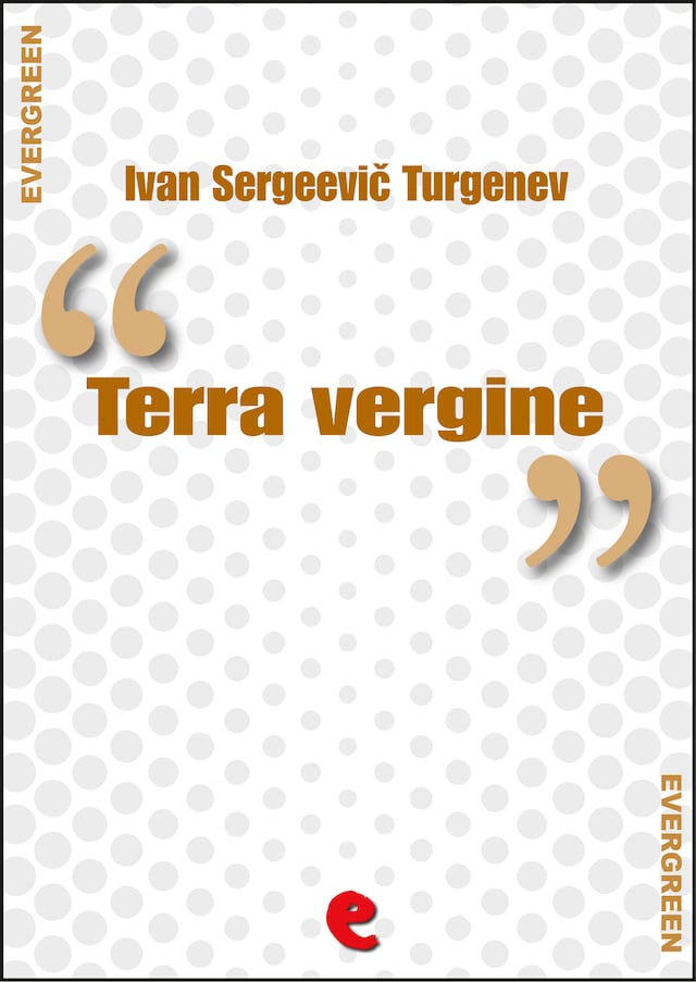 Boekomslag van Terra Vergine (Новь)