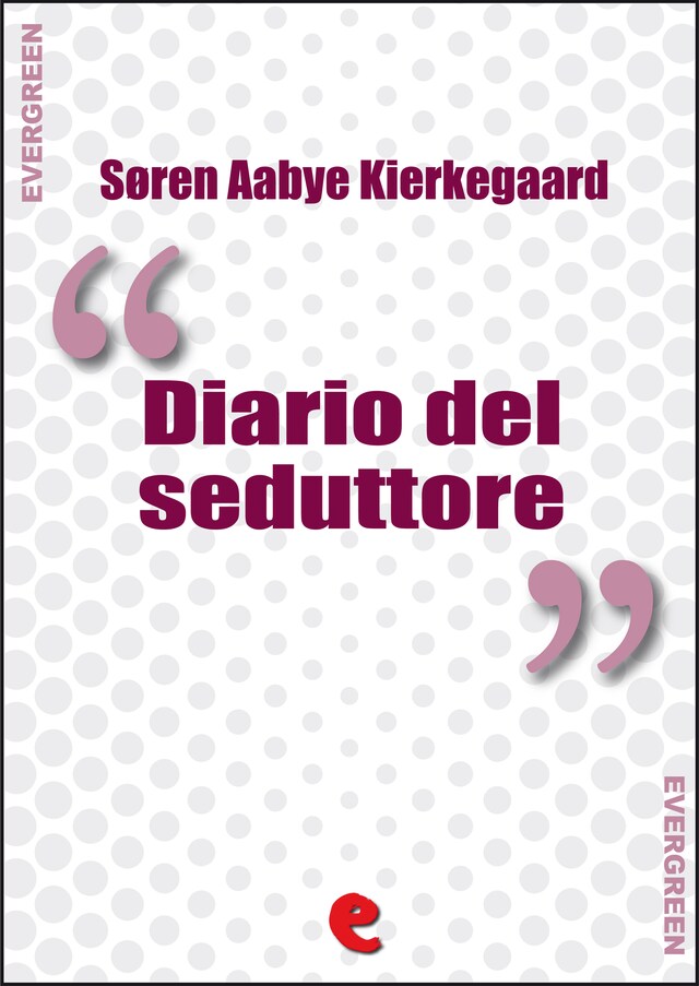 Buchcover für Diario del Seduttore