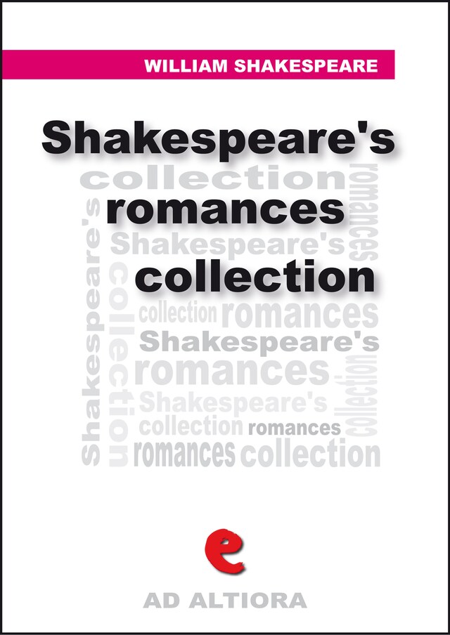 Kirjankansi teokselle Shakespeare's Romances Collection