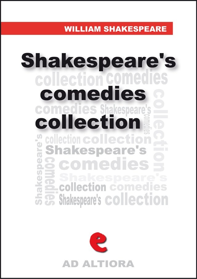 Kirjankansi teokselle Shakespeare's Comedies Collection