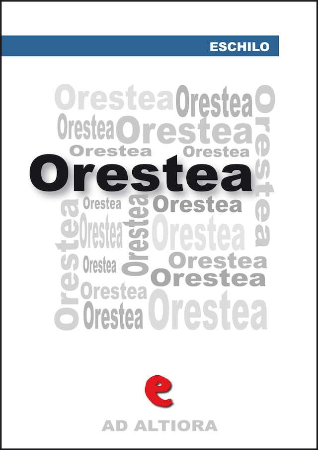 Buchcover für Orestea: Agamènnone, Coefore, Eumenidi