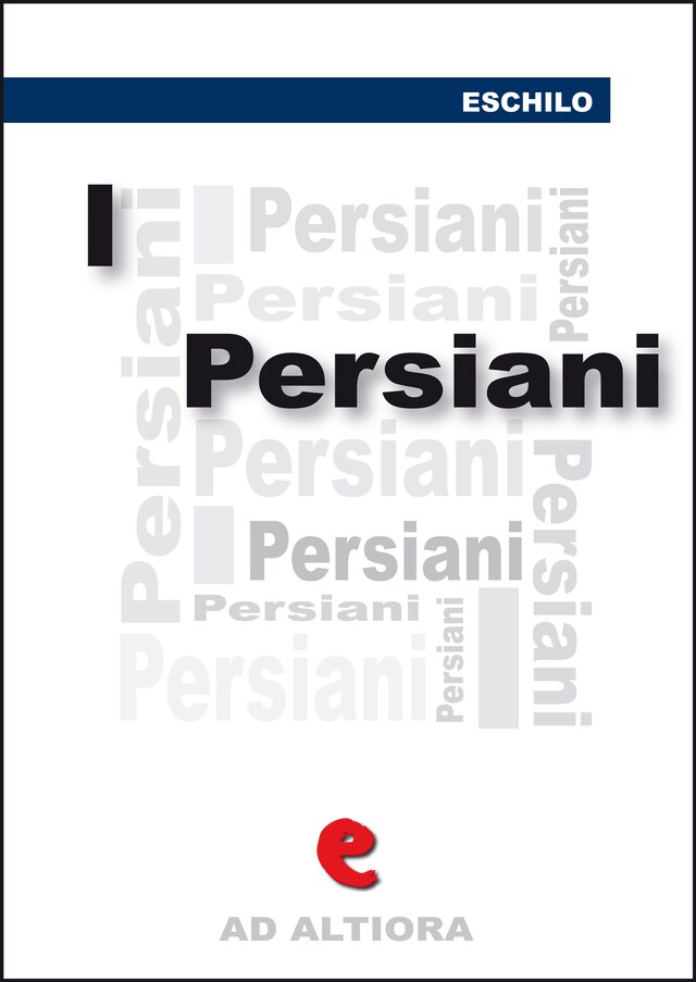 Boekomslag van I Persiani