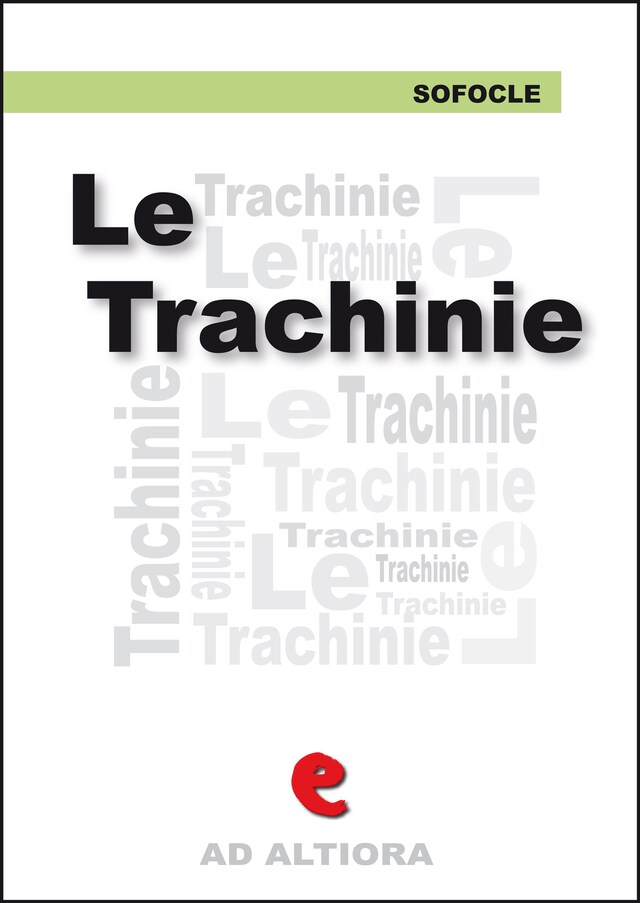 Book cover for Le Trachinie