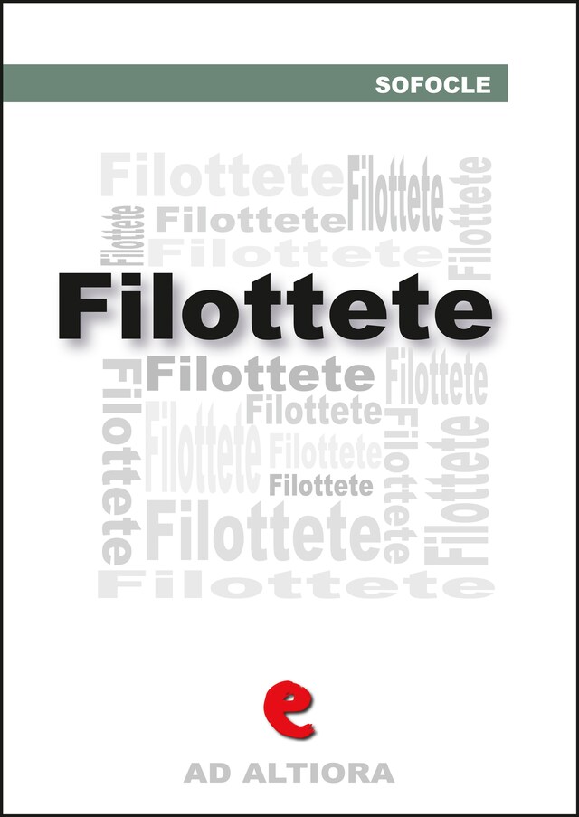 Book cover for Filottete