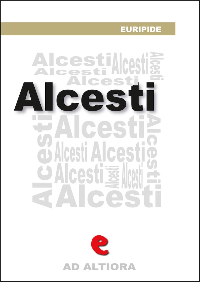 Buchcover für Alcesti