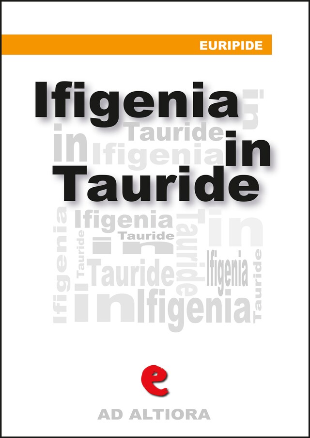 Portada de libro para Ifigenía in Tàuride