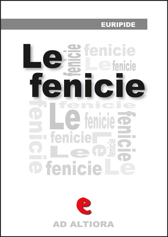 Portada de libro para Le Fenicie