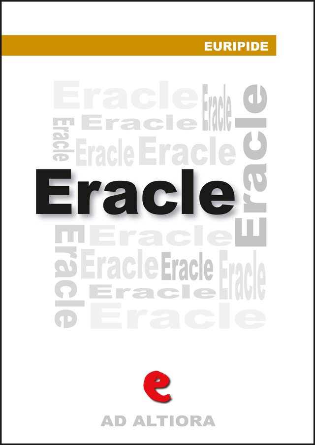 Portada de libro para Eracle