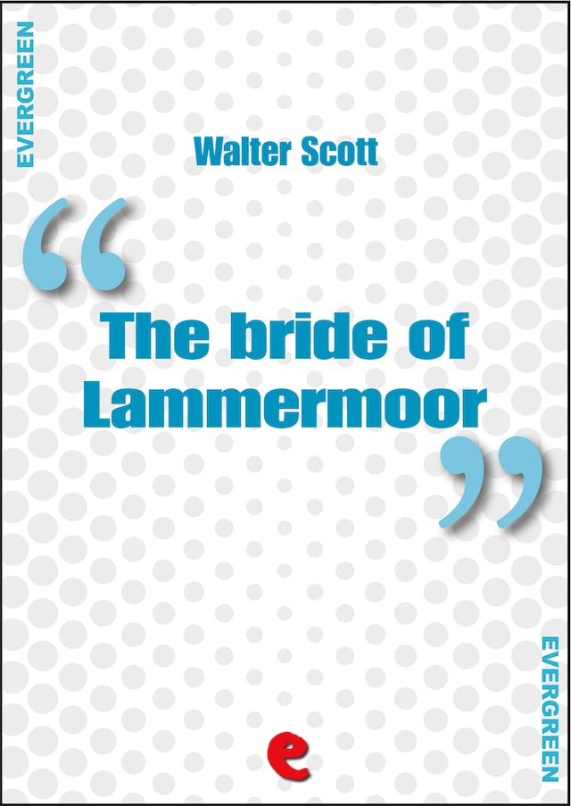 Kirjankansi teokselle The Bride of Lammermoor