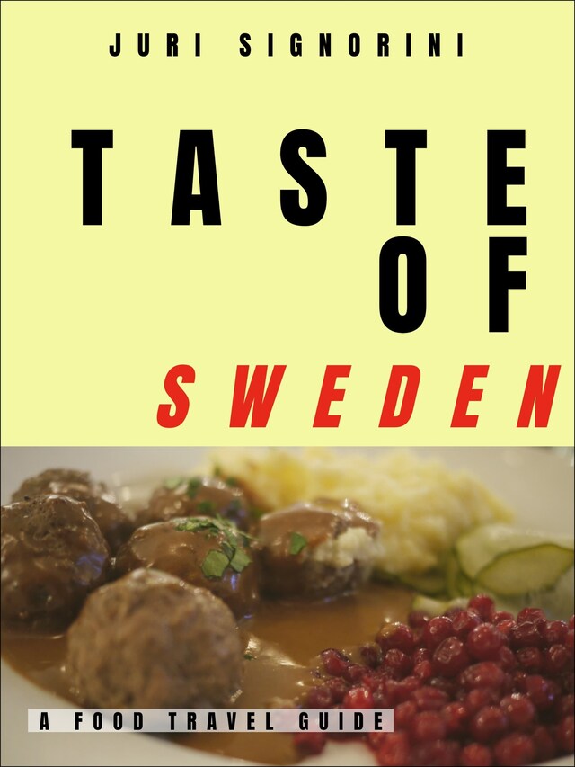 Book cover for Taste of... Sweden