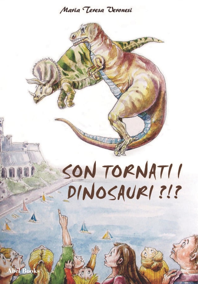 Book cover for Sono tornati i dinosauri?!