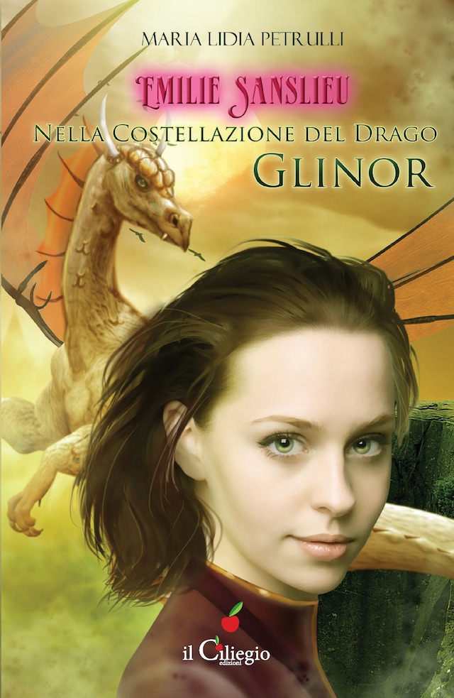 Book cover for Emilie Sanslieu. Nella costellazione del drago Glinor