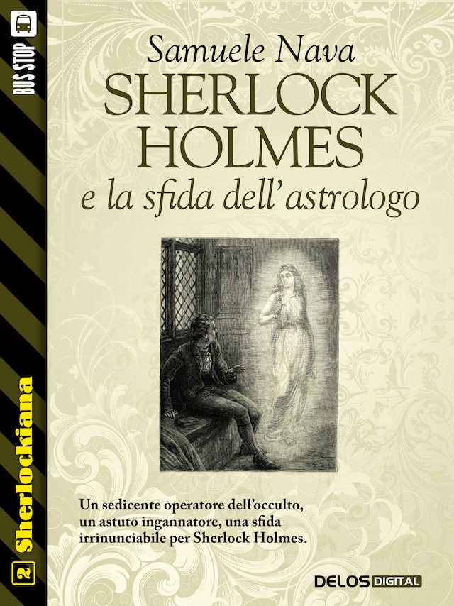 Boekomslag van Sherlock Holmes e la sfida dell'astrologo