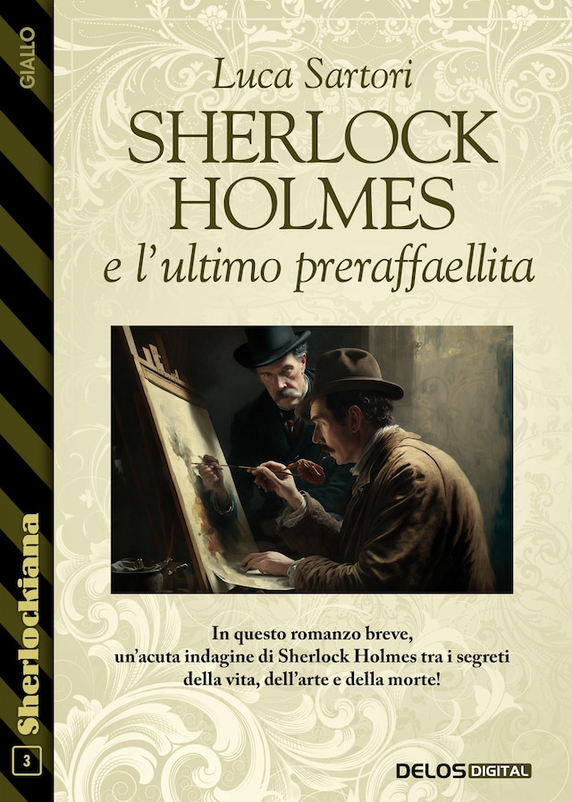 Book cover for Sherlock Holmes e l'ultimo preraffaellita