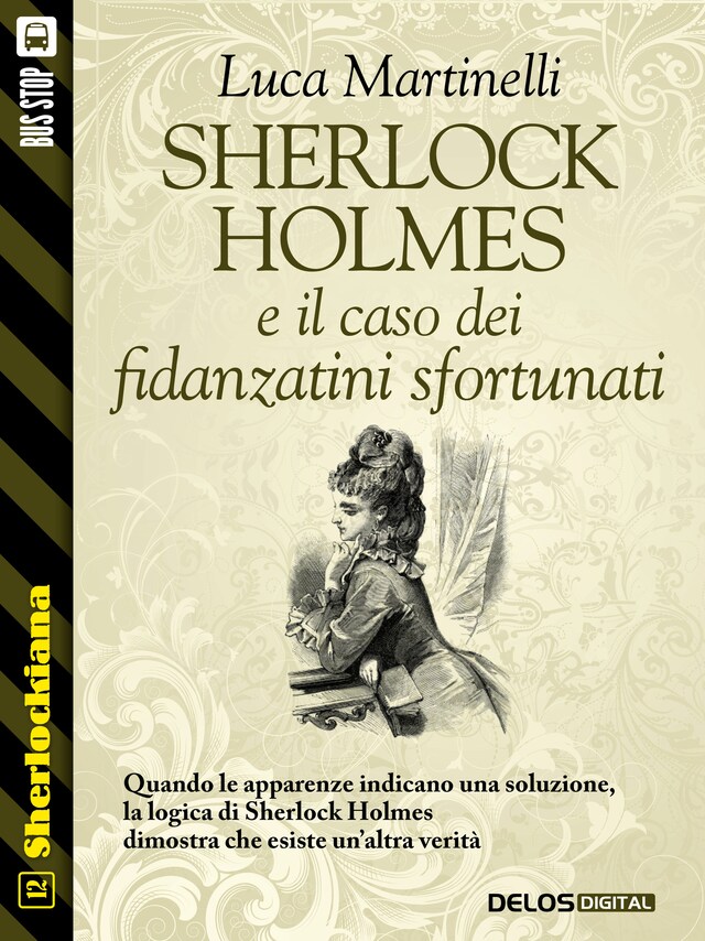 Kirjankansi teokselle Sherlock Holmes e il caso dei fidanzatini sfortunati