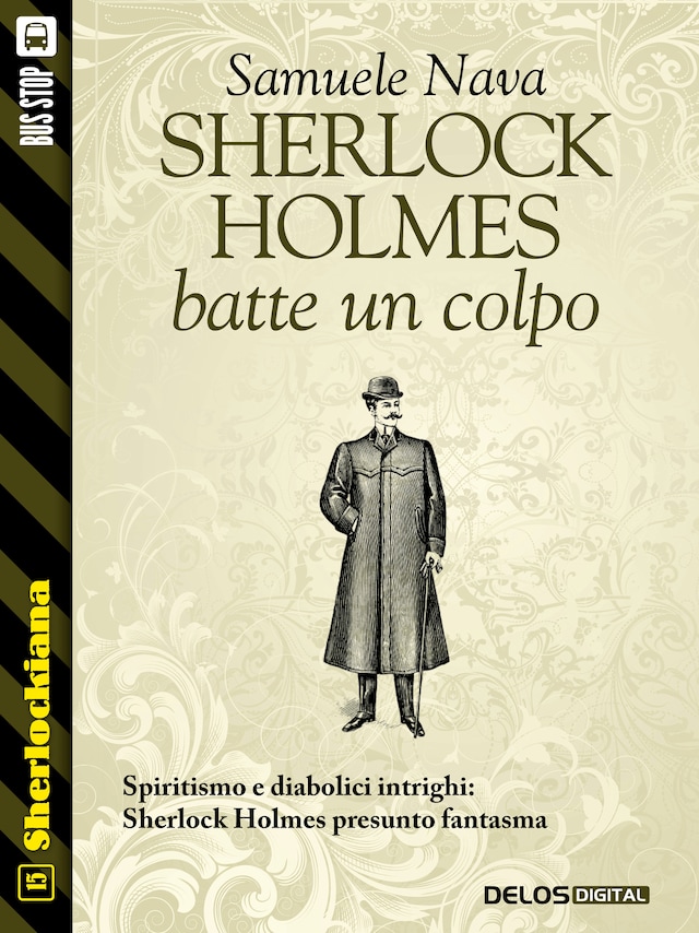Buchcover für Sherlock Holmes batte un colpo