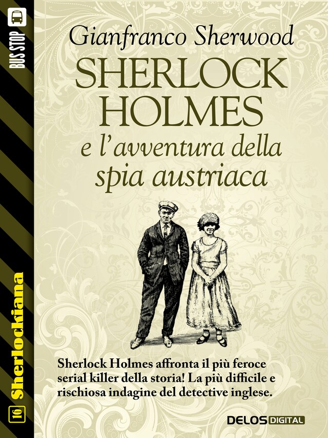 Copertina del libro per Sherlock Holmes e l'avventura della spia austriaca