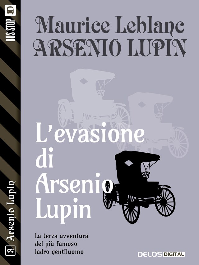 Book cover for L'evasione di Arsenio Lupin