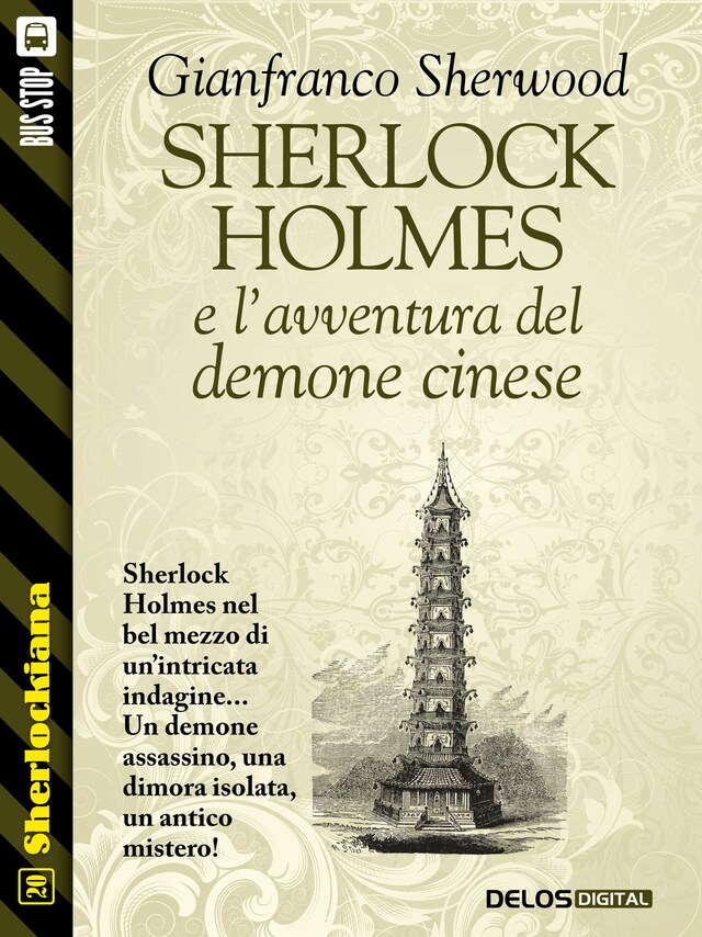 Couverture de livre pour Sherlock Holmes e l'avventura del demone cinese