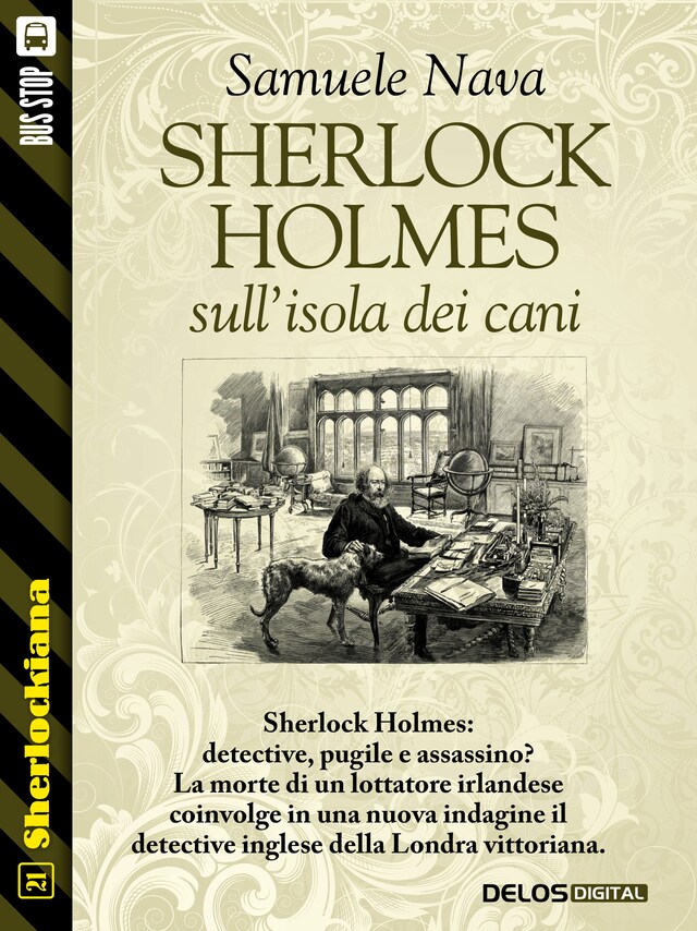 Book cover for Sherlock Holmes sull'isola dei cani