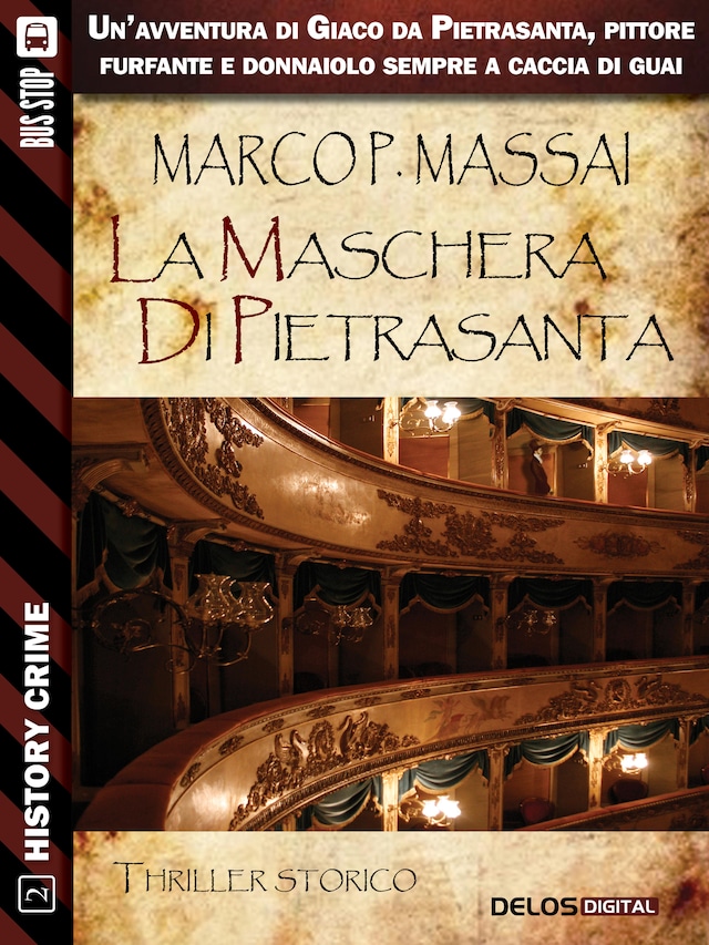 Okładka książki dla La maschera di Pietrasanta