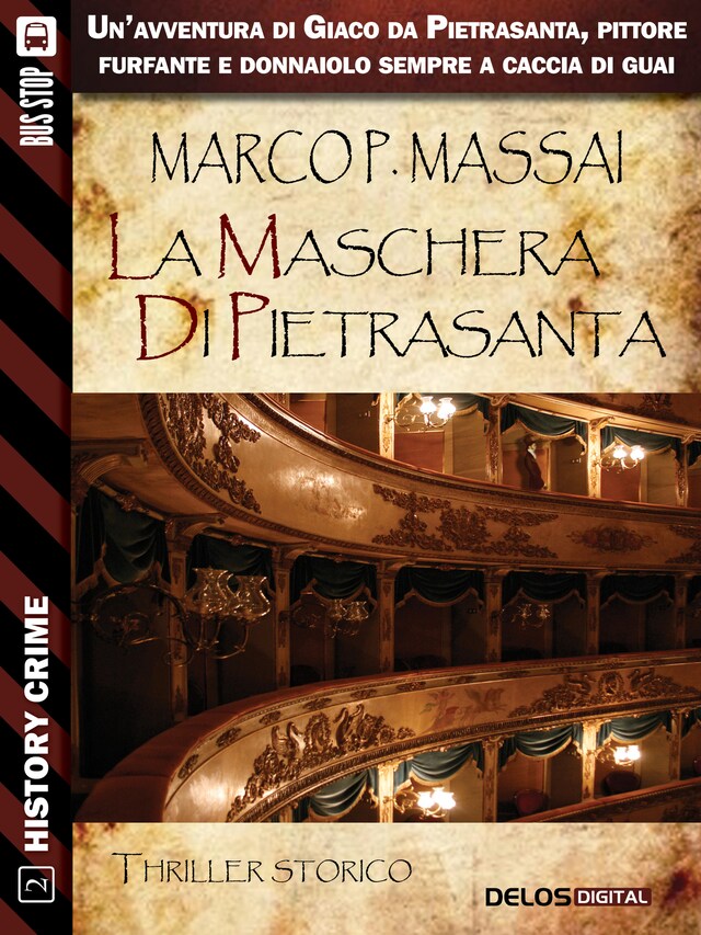 Book cover for La maschera di Pietrasanta