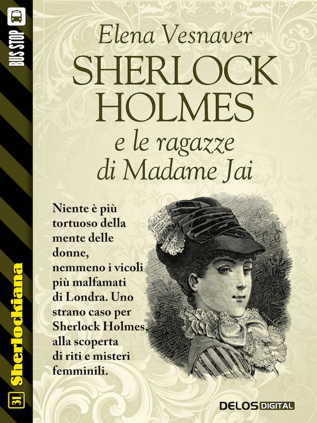 Portada de libro para Sherlock Holmes e le ragazze di Madame Jai