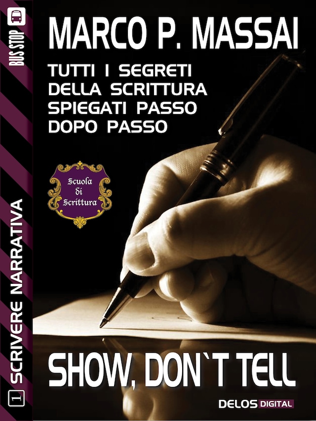 Book cover for Scrivere narrativa 1 - Show, don't tell