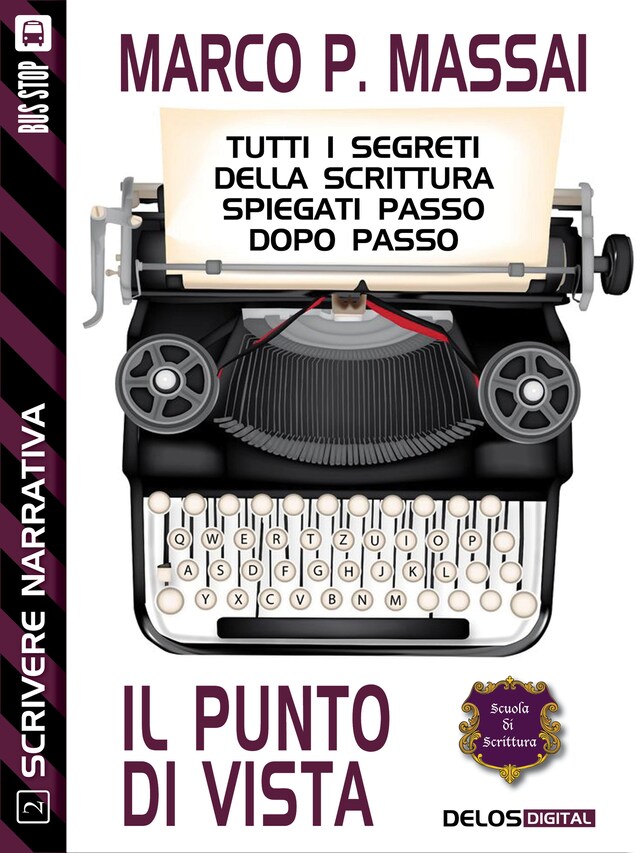 Couverture de livre pour Scrivere narrativa 2 - Il punto di vista