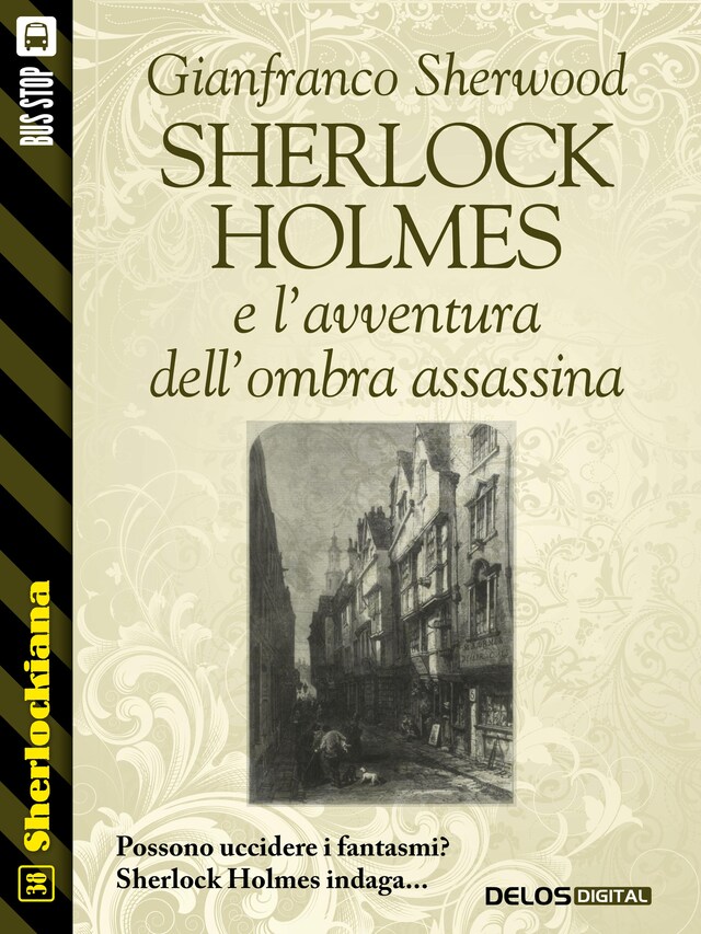 Book cover for Sherlock Holmes e l’avventura dell’ombra assassina