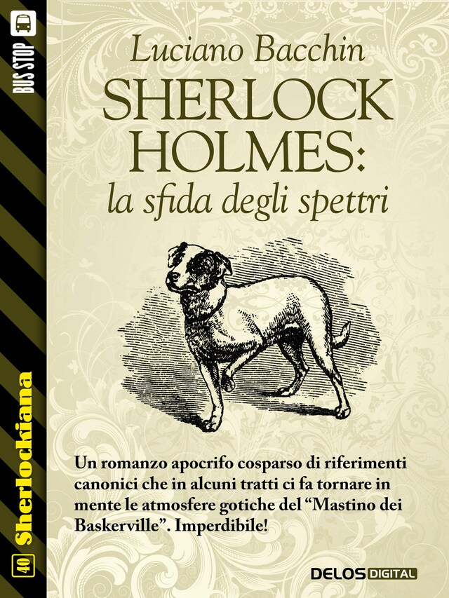 Couverture de livre pour Sherlock Holmes: la sfida degli spettri